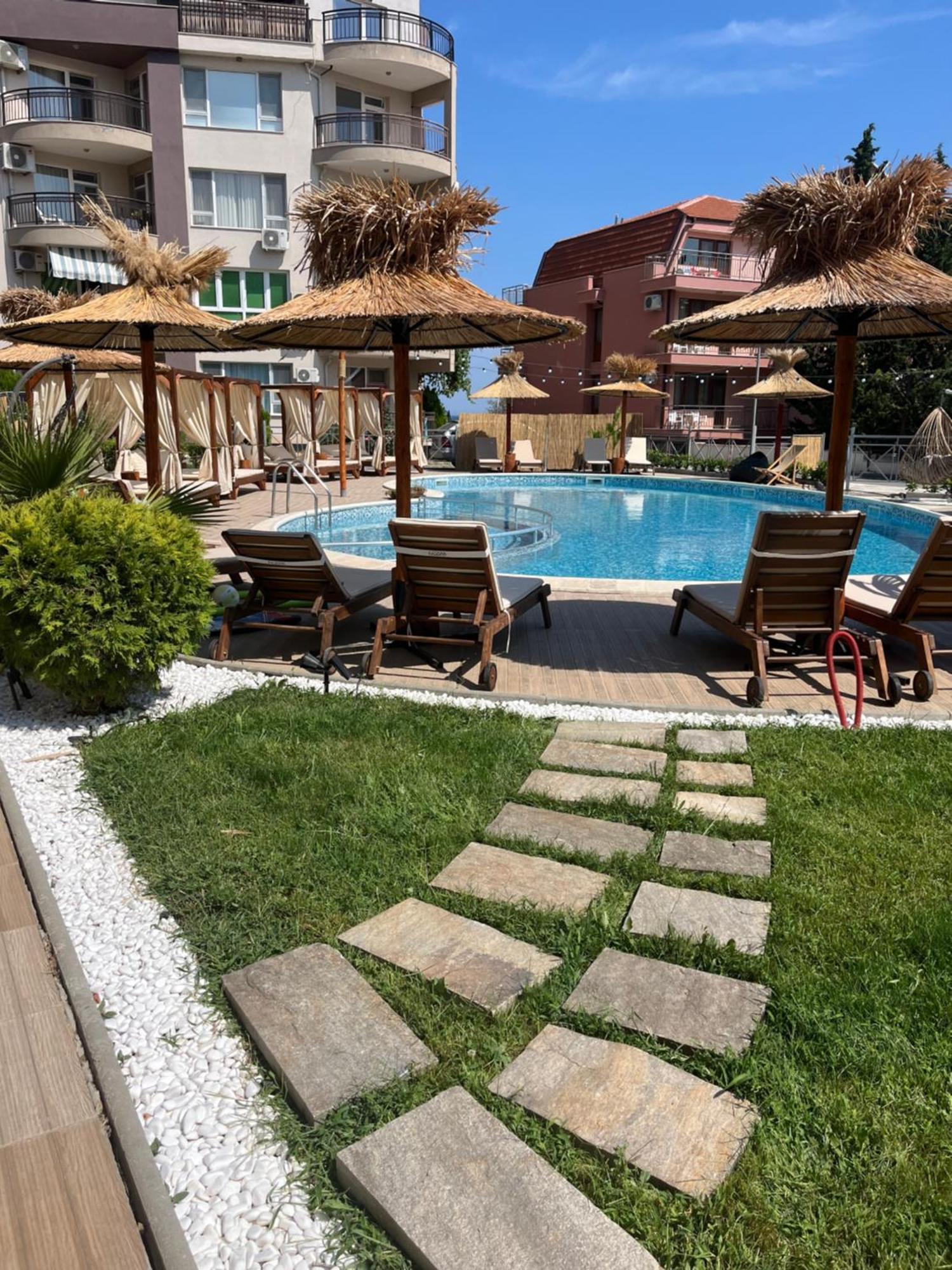 Apartment & Studio Traky, Saint Vlas, Улица Черно Море 12 Sveti Vlas Eksteriør bilde